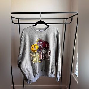 Vintage LSU TIGERS 2004 Sugar Bowl Championship Sweatshirt SIZE 2XL Jerzees